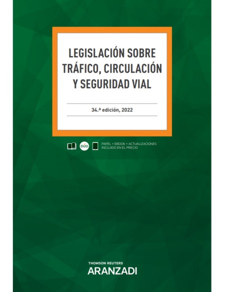 Legislacion sobre Trafico Circulacion y Seguridad Vial Papel e book