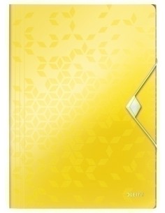 CARPETA SOLAP.LEITZ WOW PP A4 AMARILLO - Pack de 10 unidades 45990116