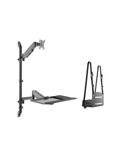 650170 soporte y montura para estación de trabajo/PC todo en uno 8 kg Negro 43,2 cm (17") 81,3 cm (32")
