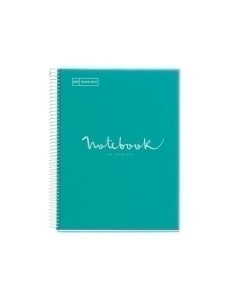 NB 1 MIQUEL RIUS PP 5X5 A4 80H EMOTIONS TURQ - Pack de 5 unidades - 46061