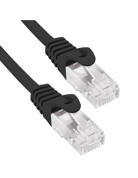 Cable de Red Cat.6 UTP Solido CCA Cat.6 UTP Negro 25M