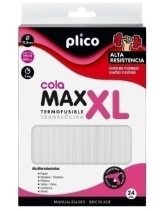 COLA TERMOFUSIBLE BARRA PLICO A.R. C/24 - Pack de 5 unidades