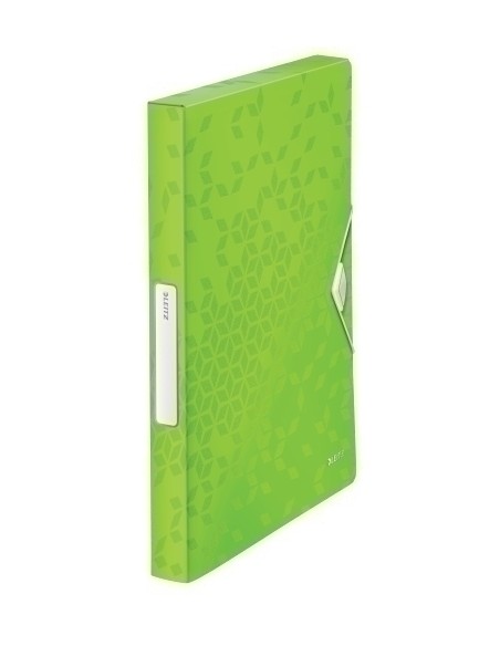 CARP.PROY.LEITZ WOW PP A4 GOM.3 cm VERDE - Pack de 5 unidades
