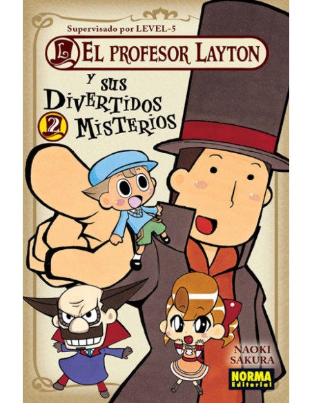 El profespr Layton y sus divertidos misterios