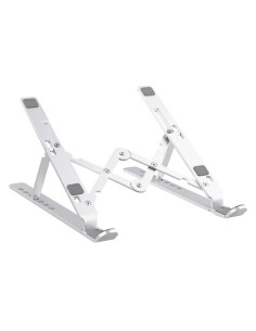 iClick Notebook Aluminium Stand Soporte para ordenador portátil y tableta Plata 43,2 cm (17")