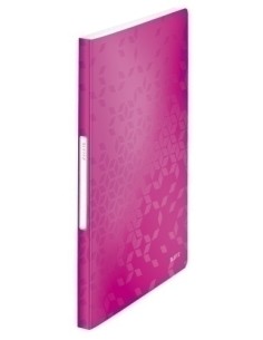 TARIF.LEITZ WOW PP A4 40 F. FUCSIA - Pack de 10 unidades 46320123