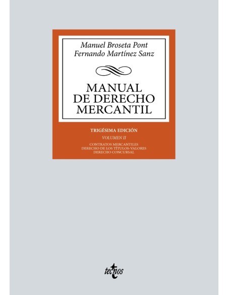 Manual de Derecho Mercantil