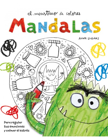 El Monstruo de Colores Mandalas