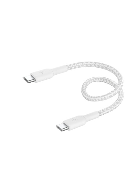 BoostCharge cable USB USB 2.0 0,15 m USB C Blanco