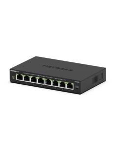 GS308E Gestionado L2/L3 Gigabit Ethernet (10/100/1000) Energía sobre Ethernet (PoE) Negro