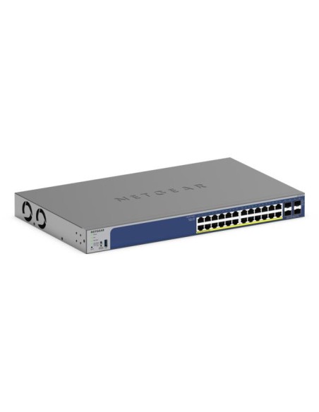 GS728TXP L2/L3 10G Ethernet (100/1000/10000) Energía sobre Ethernet (PoE) Negro