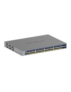 GS752TXP Gestionado L2/L3/L4 10G Ethernet (100/1000/10000) Energía sobre Ethernet (PoE) Negro