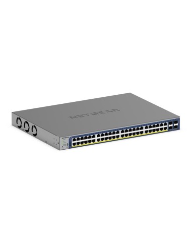 GS752TXP Gestionado L2/L3/L4 10G Ethernet (100/1000/10000) Energía sobre Ethernet (PoE) Negro