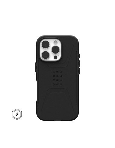 Civilian funda para teléfono móvil 16 cm (6.3") Negro