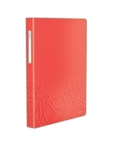 TARIF.LEITZ URBAN CHIC PP A4 80 F. ROJO - Pack de 5 unidades