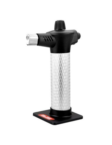 Gourmet Torch, Black/Silver Negro, Plata