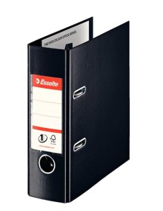 468670 carpeta de cartón A5 Negro