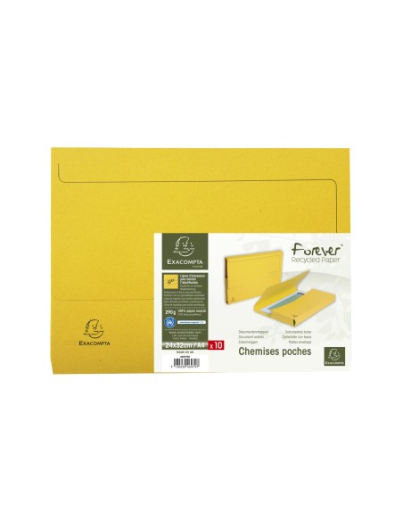 46979E carpeta Caja de cartón Amarillo A4