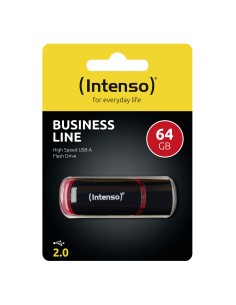 64GB USB2.0 unidad flash USB USB tipo A 2.0 Negro, Rojo