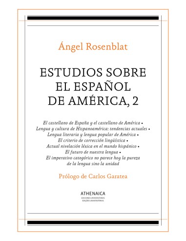 Estudios sobre el espanol de America 2