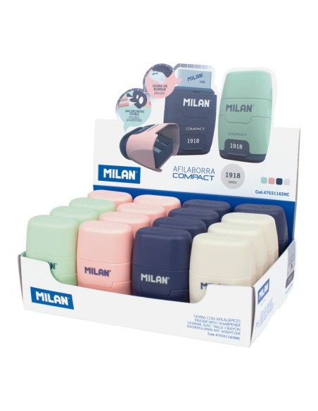 4703116SNC sacapuntas Sacapuntas manual Azul, Verde, Rosa, Blanco