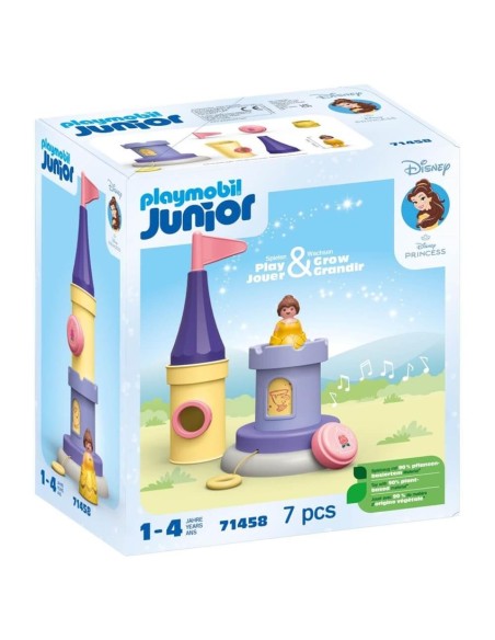CAJA DE MUSICA DE BELLA PLAYMOBIL JUNIOER ampDISNEY