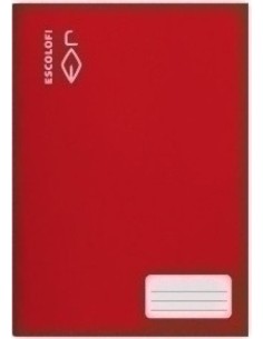 PAQ 10 LIBRETAS A4 32H 70G PAUTA MONTESSORI 5CM ROJO