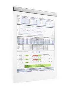 DURAFIX Rail 210 mm archivador Plata