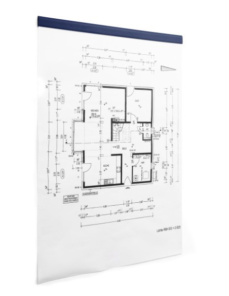 DURAFIX Rail 297 mm archivador Azul