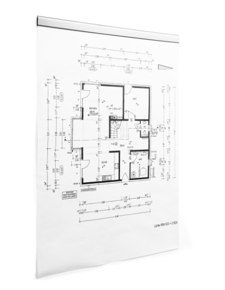 DURAFIX Rail 297 mm archivador Plata