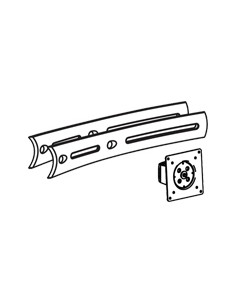 DS100 Crossbar Extender, Short Negro