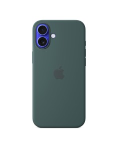 Funda de silicona con MagSafe para el iPhone 16 Plus - Verde lago
