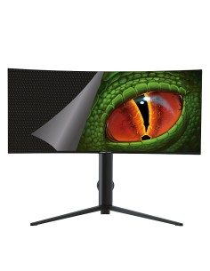 XGM34UW LED display 86,4 cm (34") 3440 x 1440 Pixeles UltraWide Quad HD Negro, Rojo