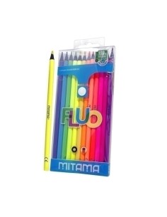 LAPICES COLOR MITAMA FLUOR.C/12