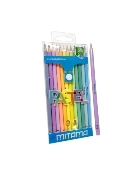 LAPICES COLOR MITAMA PASTEL.C/12