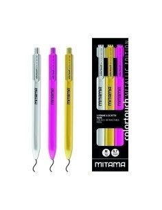 BOLIG.MITAMA METALIC SURT. P/3