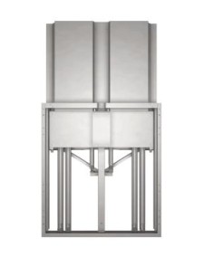 APTASBB400-70 soporte para pantalla de señalización 165,1 cm (65") Gris