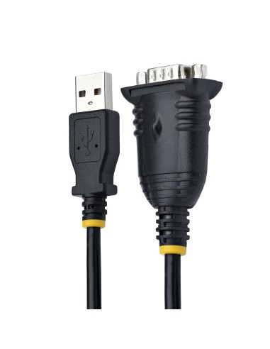 Cable de 1m USB a Serie, Conversor DB9 Macho RS232 a USB, Prolific, Adaptador USB a Serial para PLC/Impresora/Escáner, Adaptado