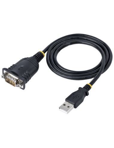 Cable de 1m USB a Serie, Conversor DB9 Macho RS232 a USB, Prolific, Adaptador USB a Serial para PLC/Impresora/Escáner, Adaptado