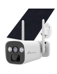 NV-CAM01-SOLAR4G cámara de vigilancia Caja Cámara de seguridad IP Interior y exterior 2304 x 1296 Pixeles Pared/poste