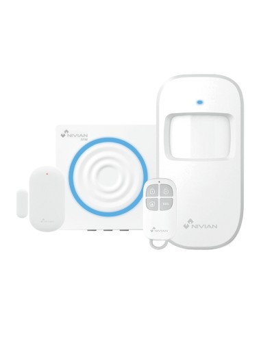 NVS-ALARM1-W sistema de alarma de seguridad Wifi Blanco