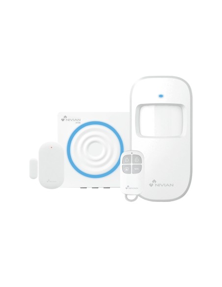NVS-ALARM1-W sistema de alarma de seguridad Wifi Blanco