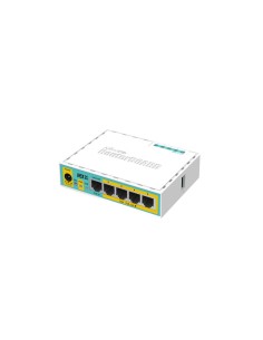 hEX PoE lite router Ethernet rápido Blanco
