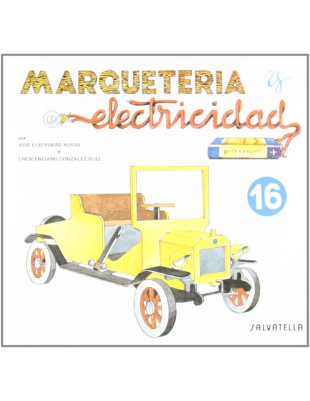 Marqueteria y electricidad coche de epoca