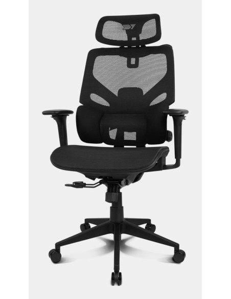 DRAIR400 silla para videojuegos Silla para videojuegos de PC Asiento de malla Negro