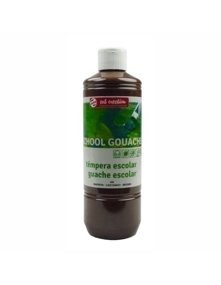 TEMPERA TALENS GOUACHE 500 ml PARDO