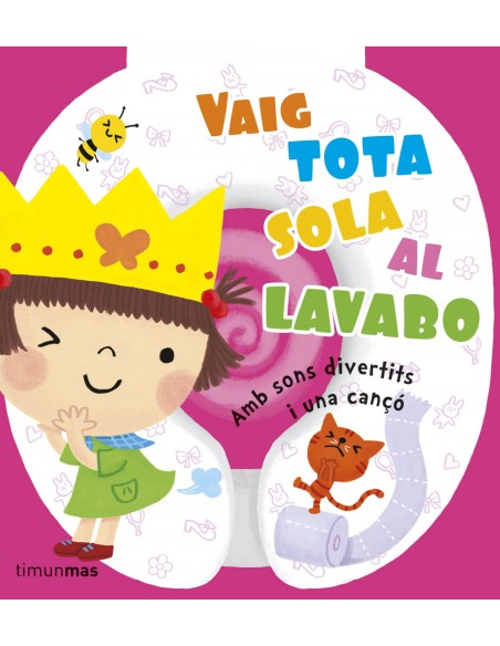 Vaig tota sola al lavabo
