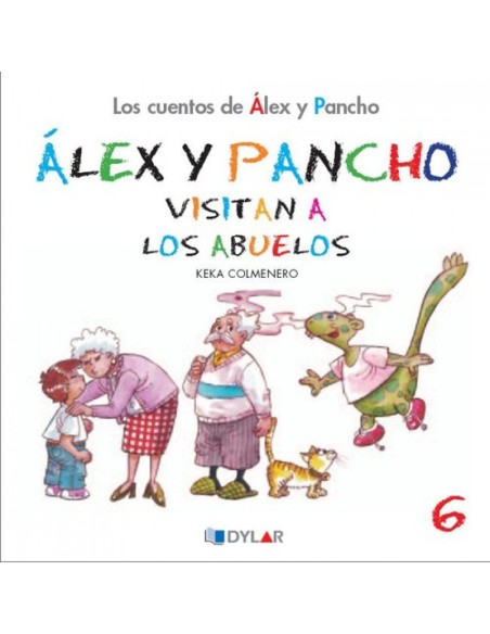 VISITAN A LOS ABUELOS ALEX Y PANCHO