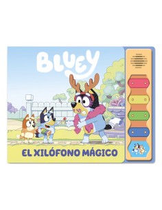 Bluey Libro con sonidos El Xilofono Magico