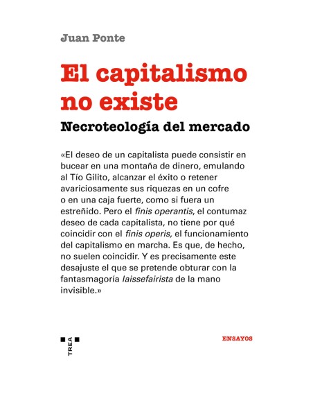 El capitalismo no existe